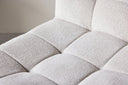 Armchair Marley - with large beige seat surface