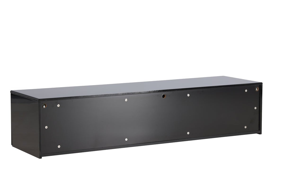 Designer TV-Lowboard Noirra – Floating Design in Black