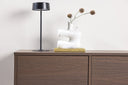 Designer TV lowboard Taverno – Warm wood design with storage space