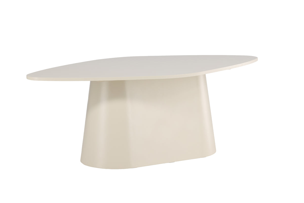 Dining table Solaro – Oval design dining table 210x110 cm in Beige