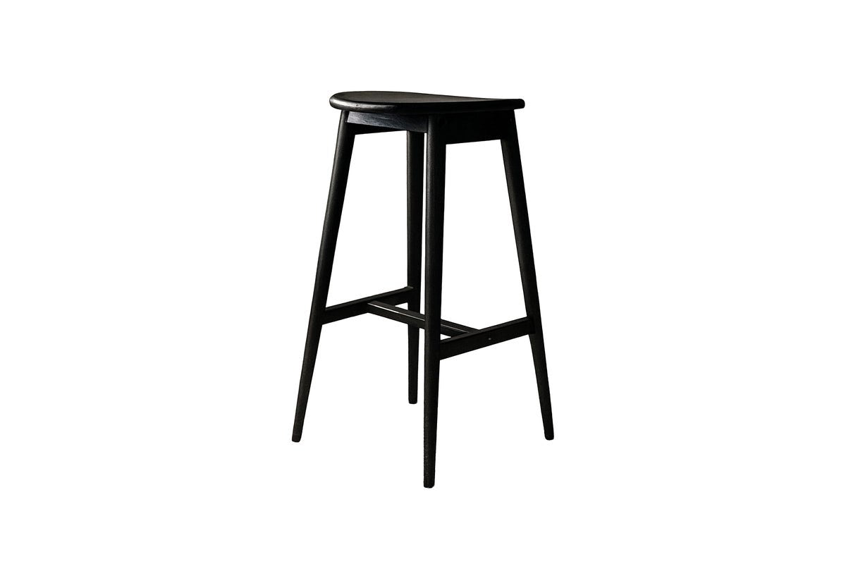 Bar Stool Alice - made of Rubberwood for Kitchen & Bar Table