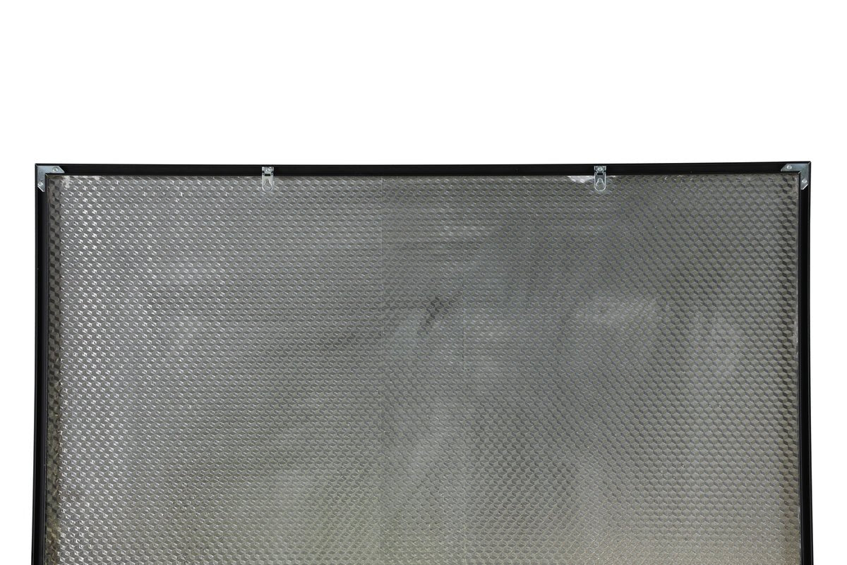 Spiegel Melton – mit schlankem schwarzem Aluminiumrahmen