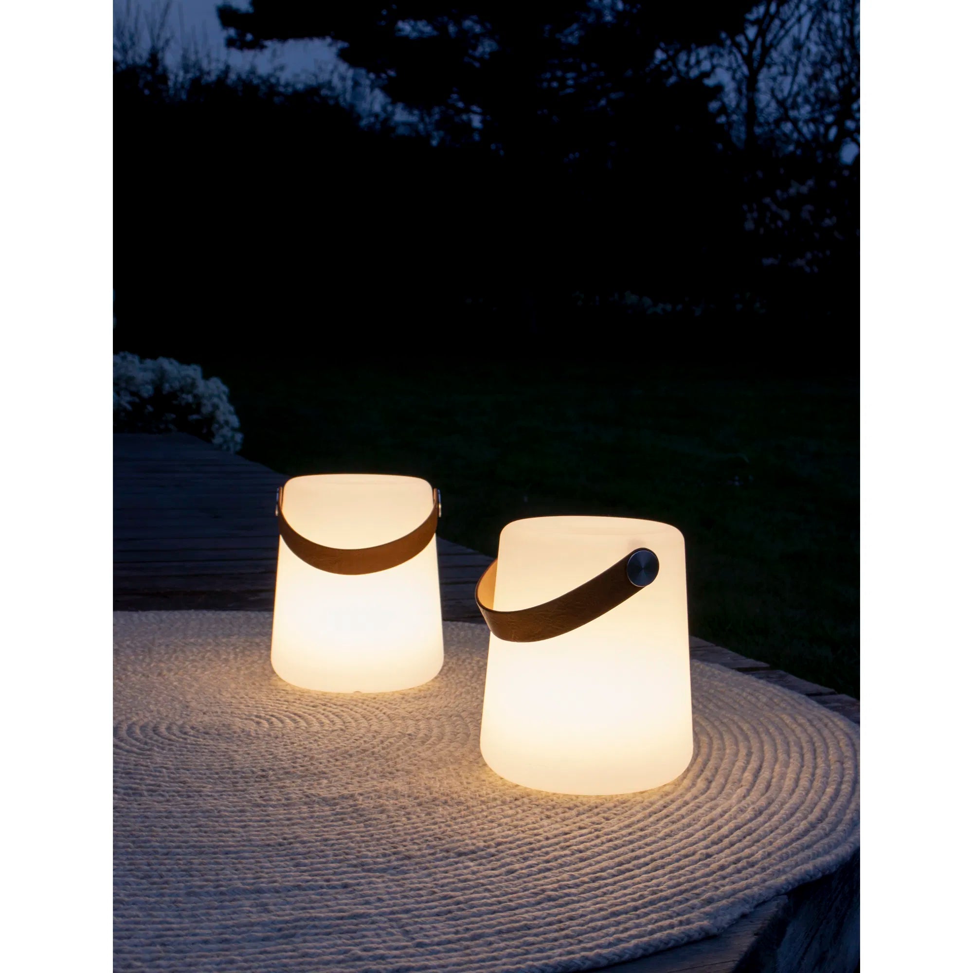 LED garden lamp Viento with carrying handle