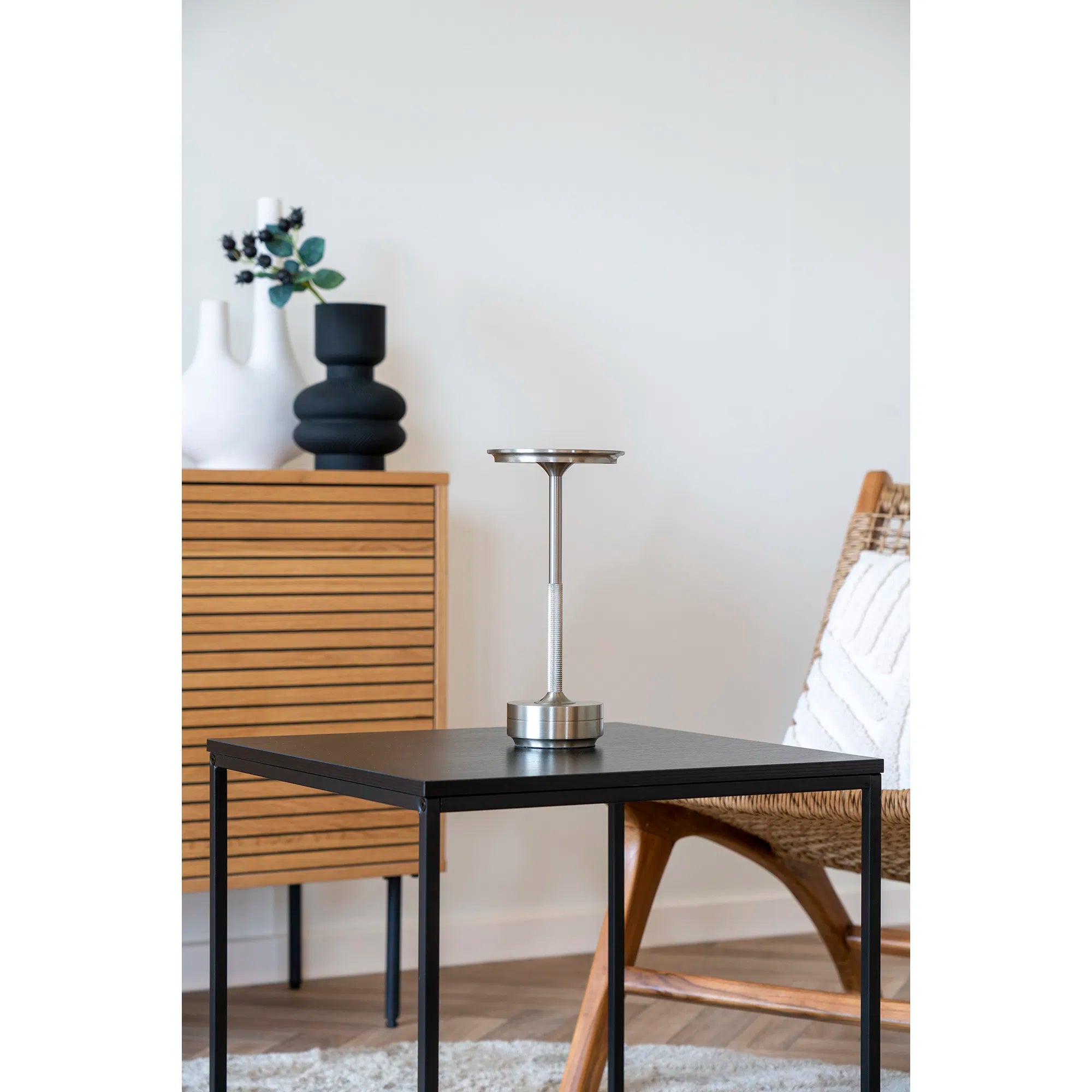 Table lamp "Ardena" – Elegance in Gold, Silver & Black
