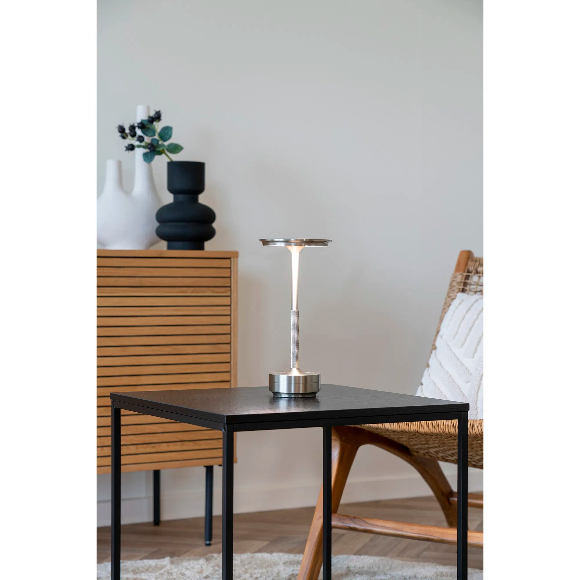 Table lamp "Ardena" – Elegance in Gold, Silver & Black