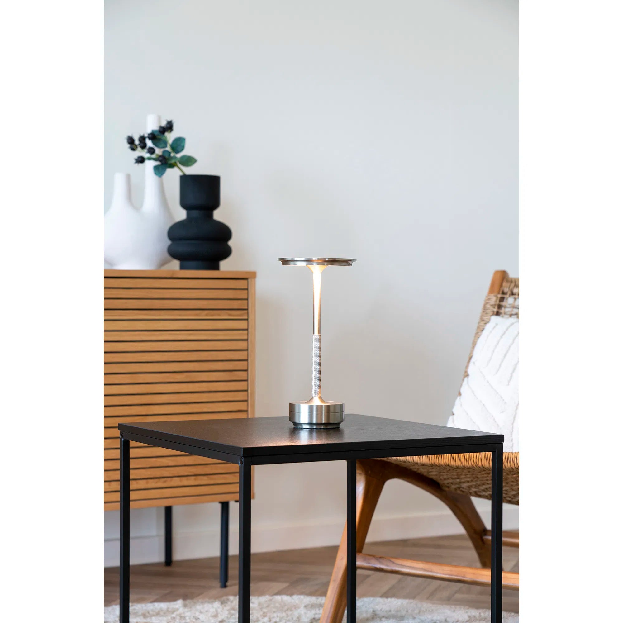Table lamp "Ardena" – Elegance in Gold, Silver & Black