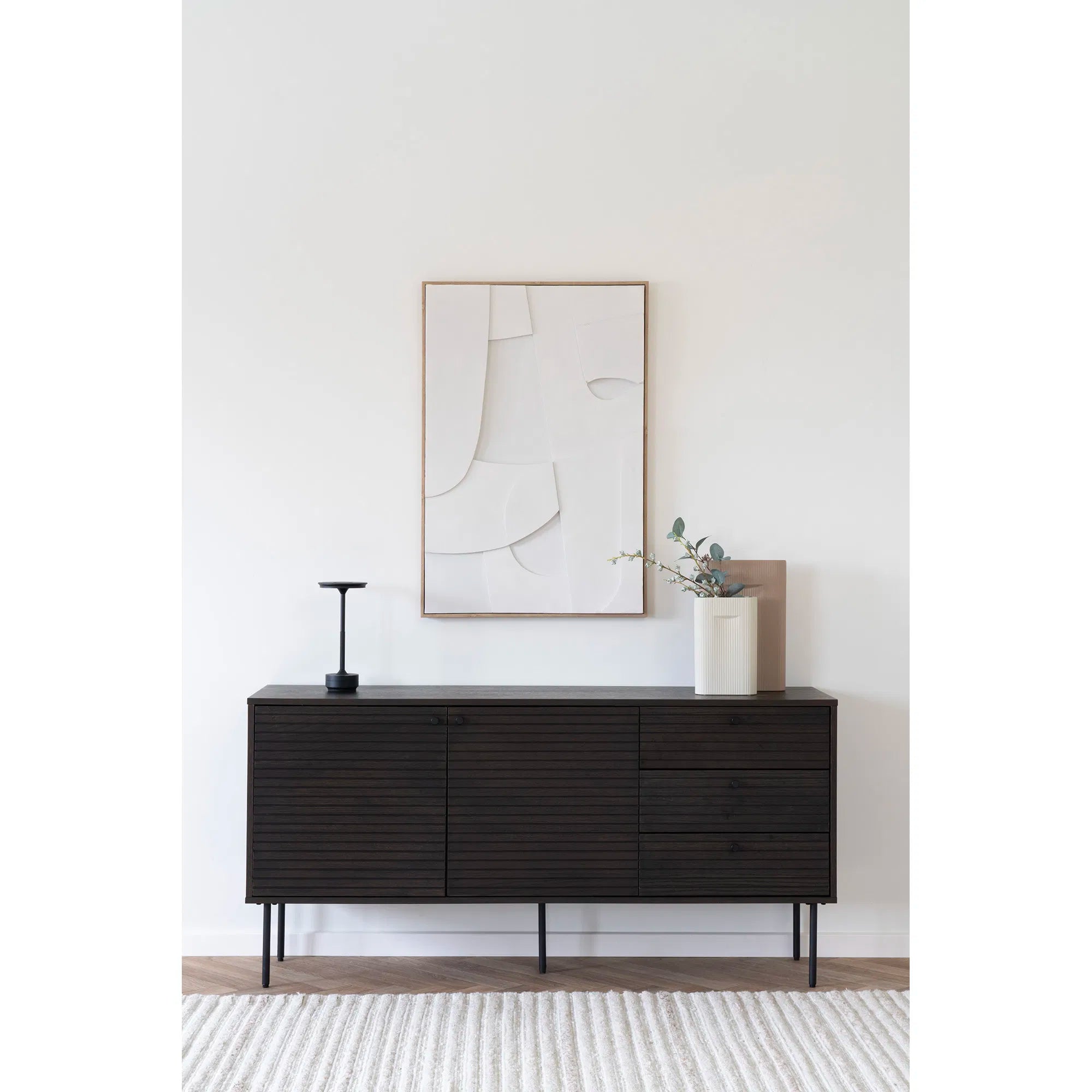 Table lamp "Ardena" – Elegance in Gold, Silver & Black