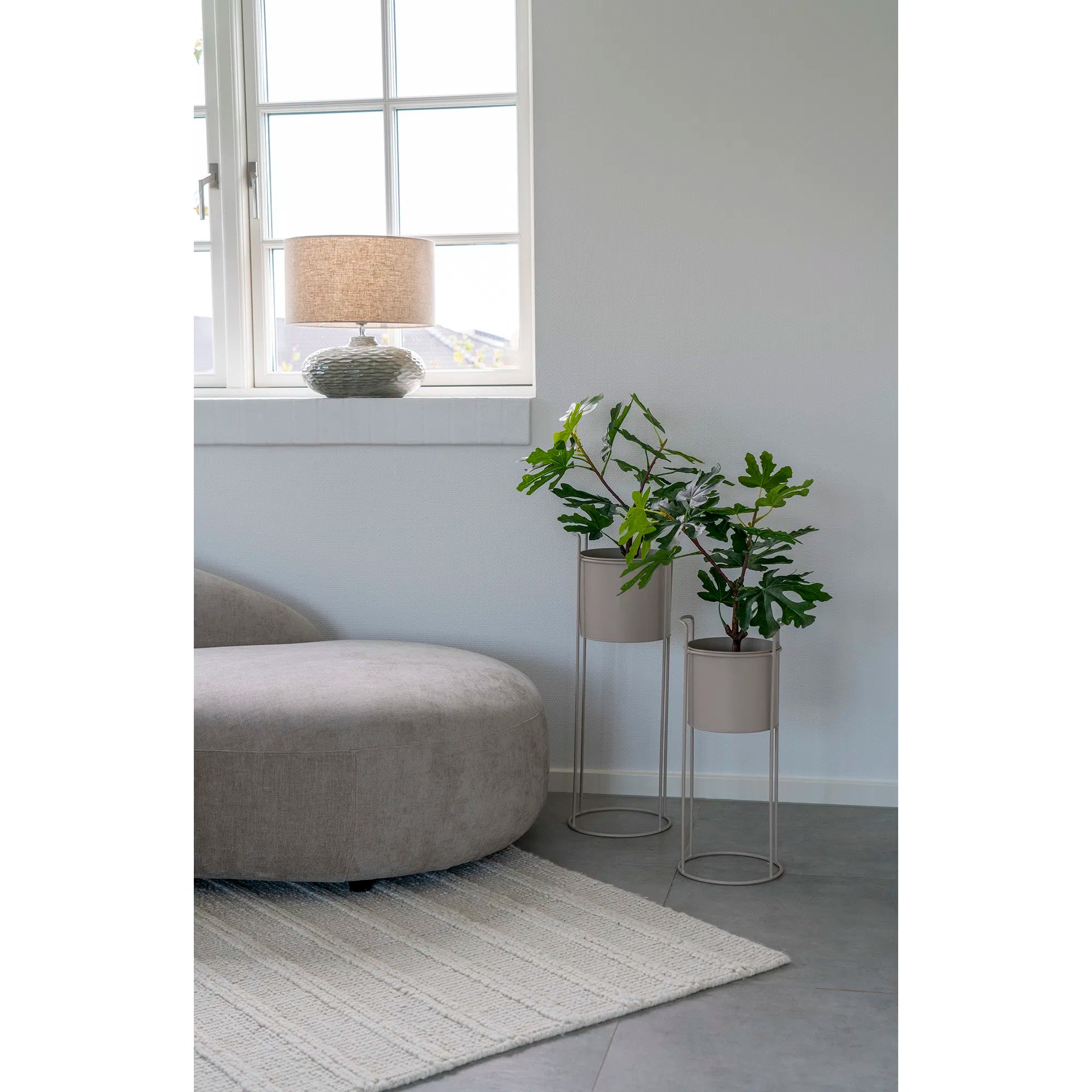 Table lamp "Ferano" – Elegance from ceramic in soft green