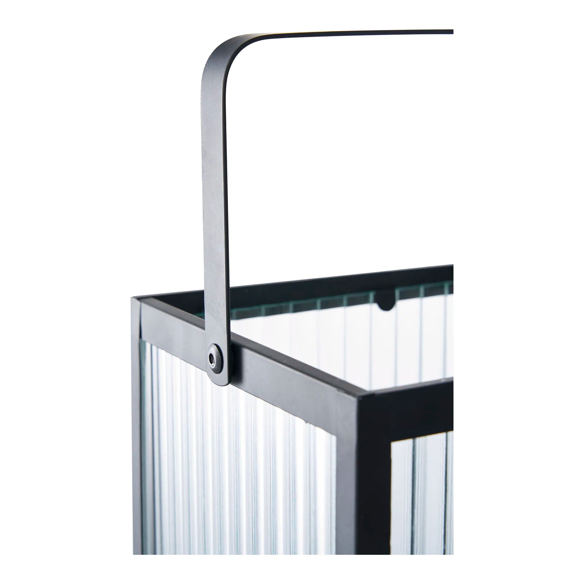Valero Metal/Glass Lantern