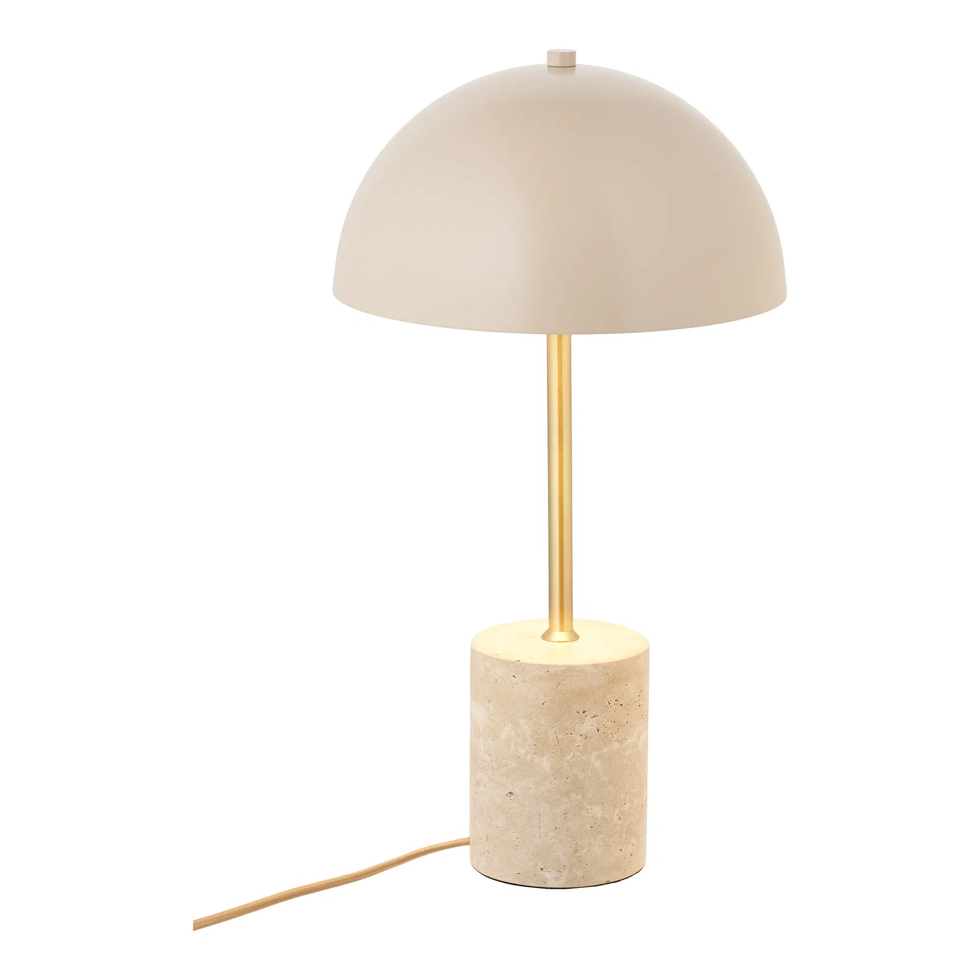 Table lamp "Lucente" – Stylish combination of marble & metal