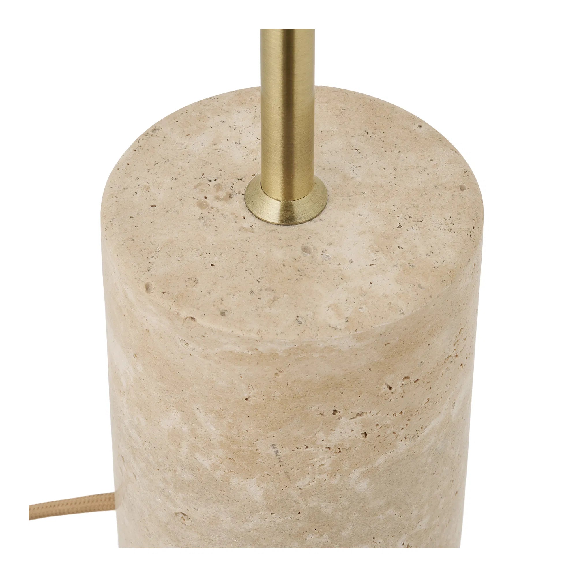 Table lamp "Lucente" – Stylish combination of marble & metal