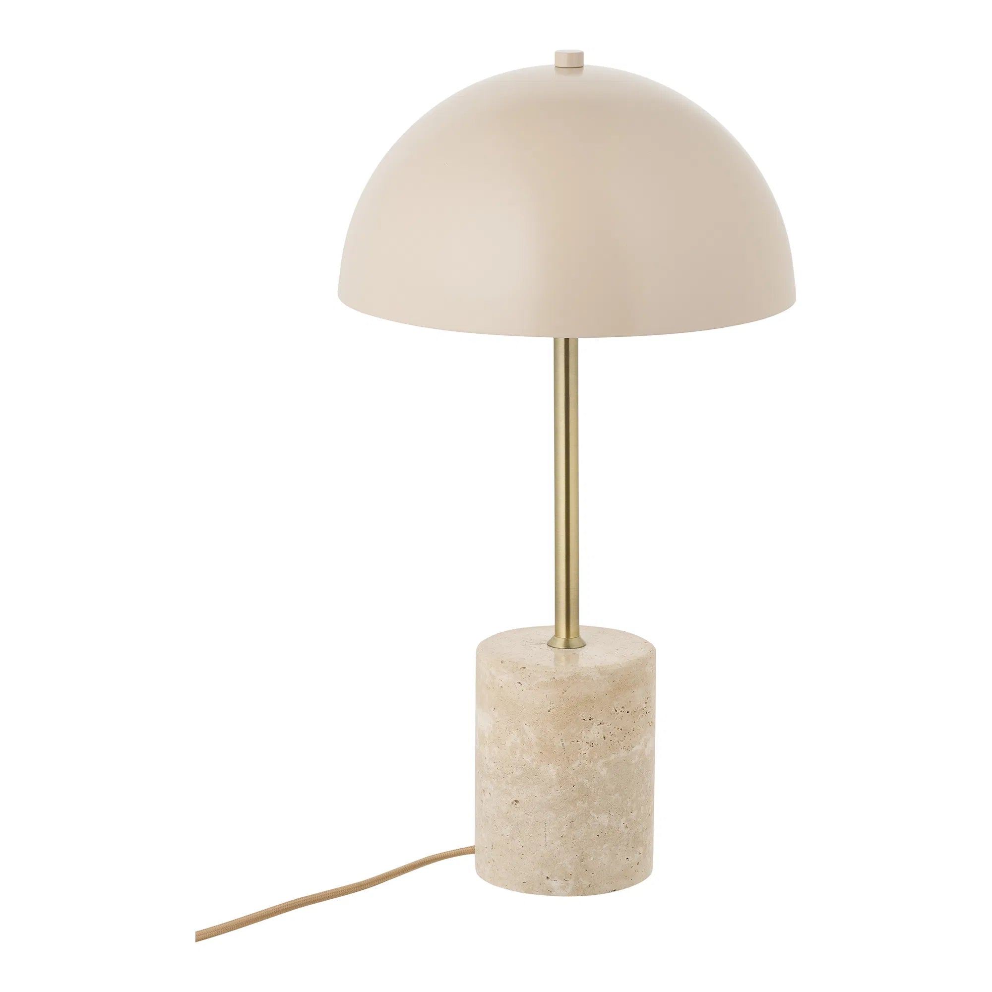 Table lamp "Lucente" – Stylish combination of marble & metal