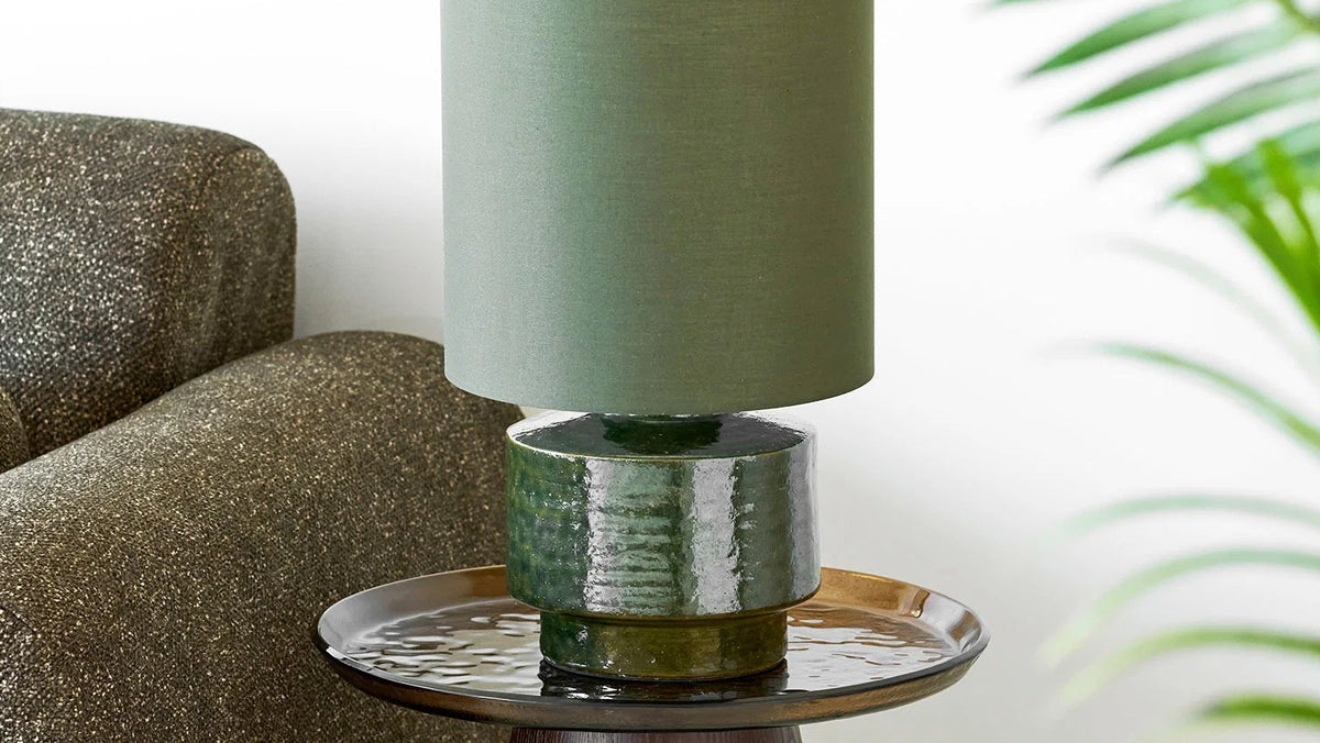 Table lamp Glowy - made of high-quality stoneware
