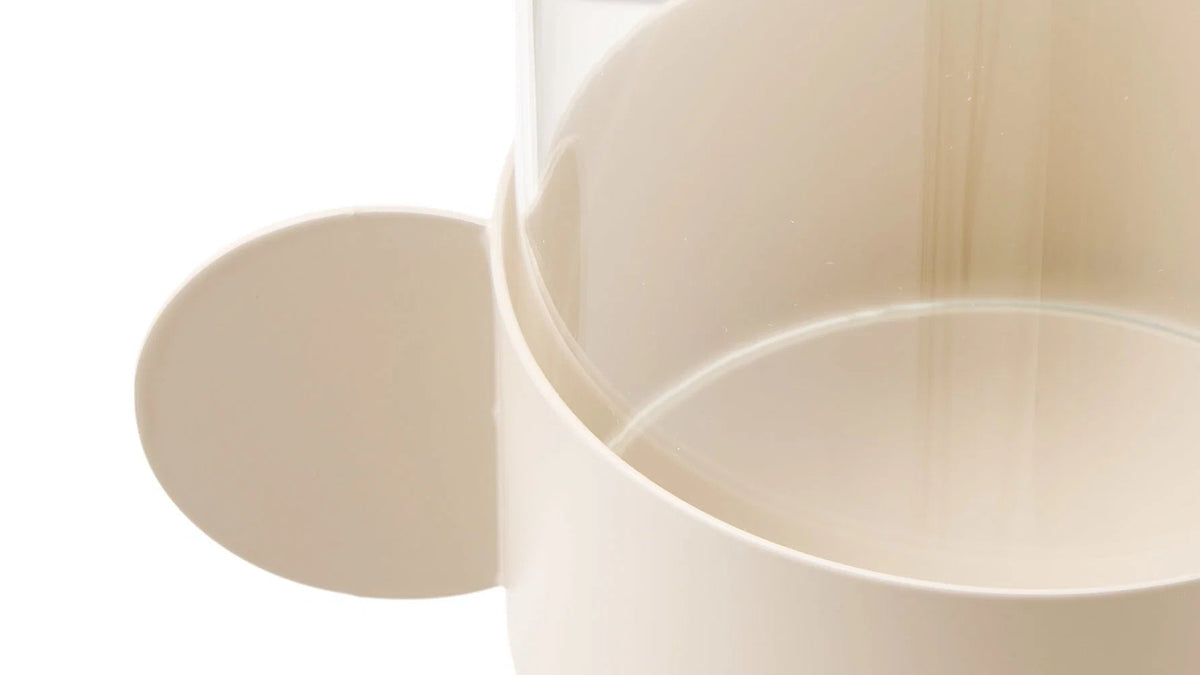 Candle holder Merci - made of glass and metal