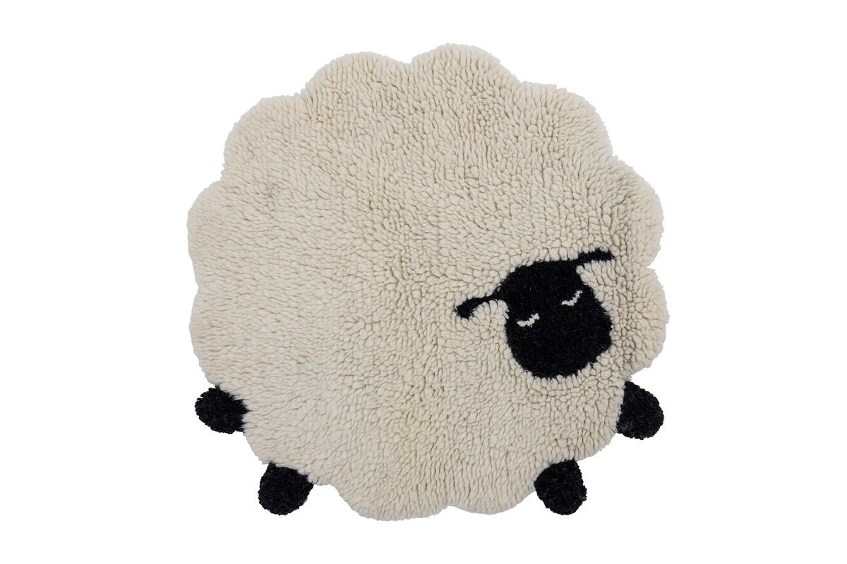 Children's Rug Wolki – made of 100% Wool in Sheep Design