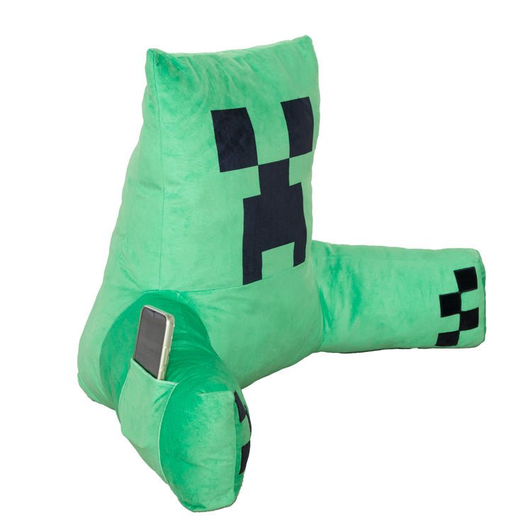 Minecraft Lesekissen „Creeper“ – Relaxkissen mit Rücken- & Armstütze