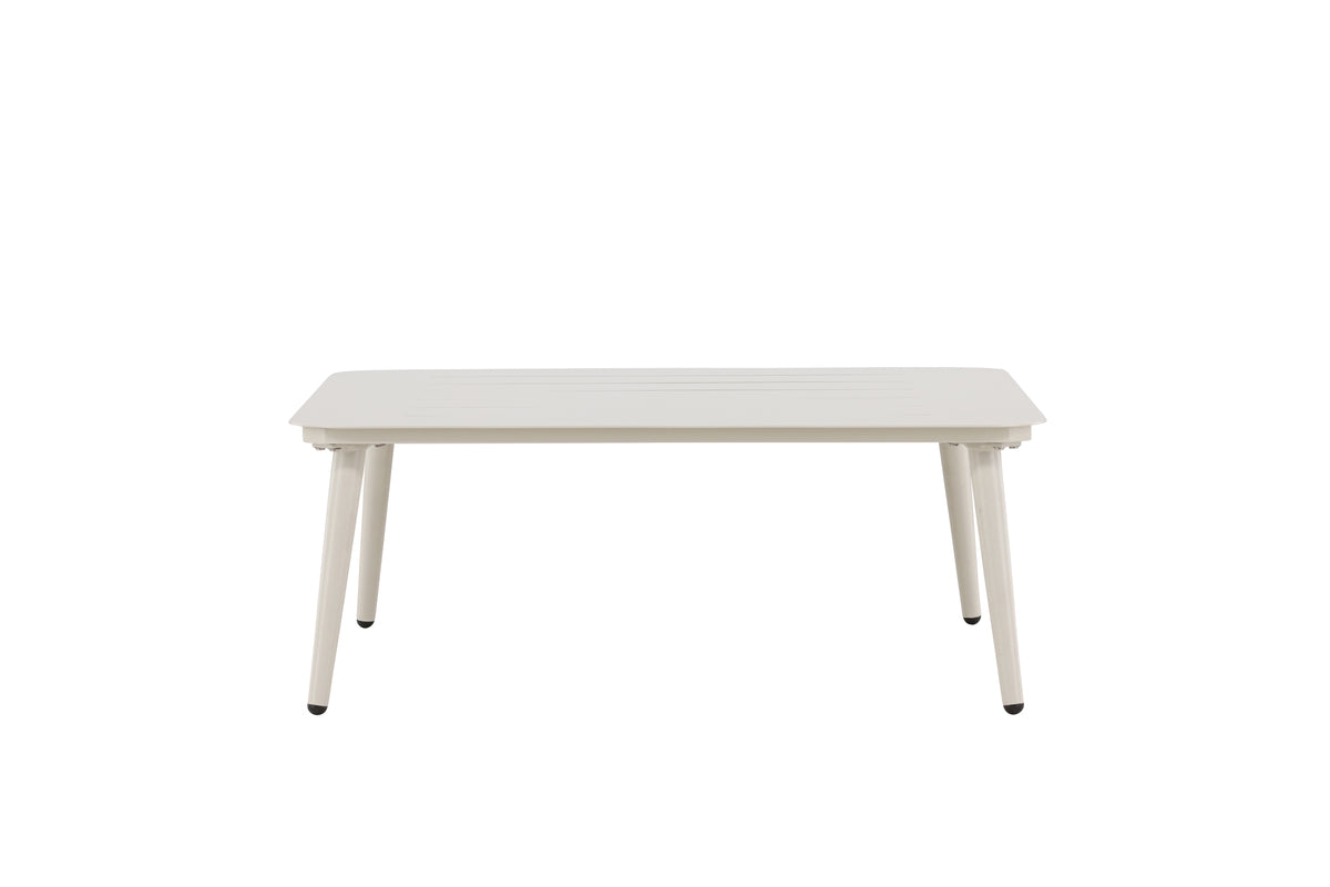 Garden Coffee Table Hannes - Made of Beige Aluminum