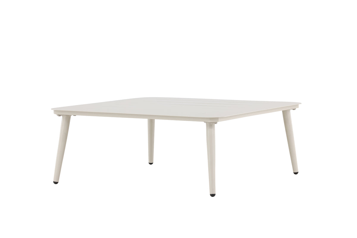 Garden Coffee Table Hannes - Made of Beige Aluminum