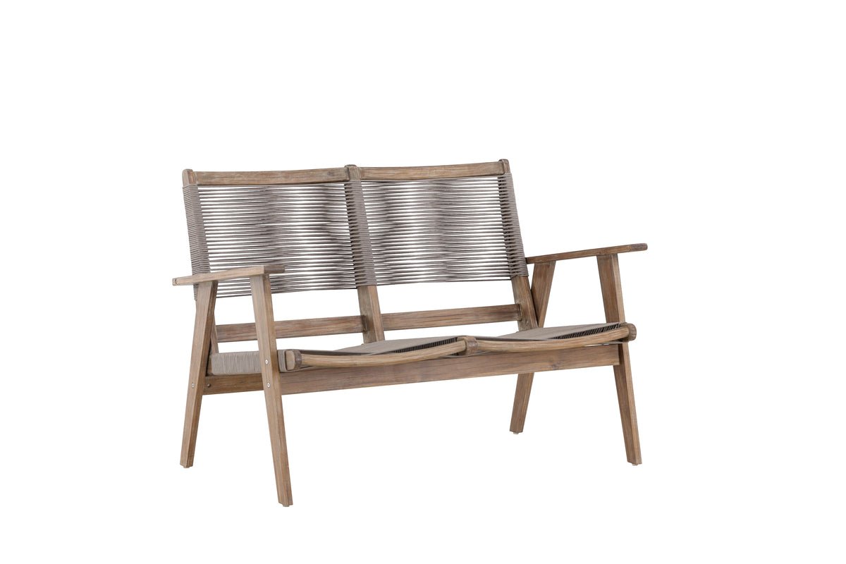 Garden Bench Sofie - made from brown acacia wood