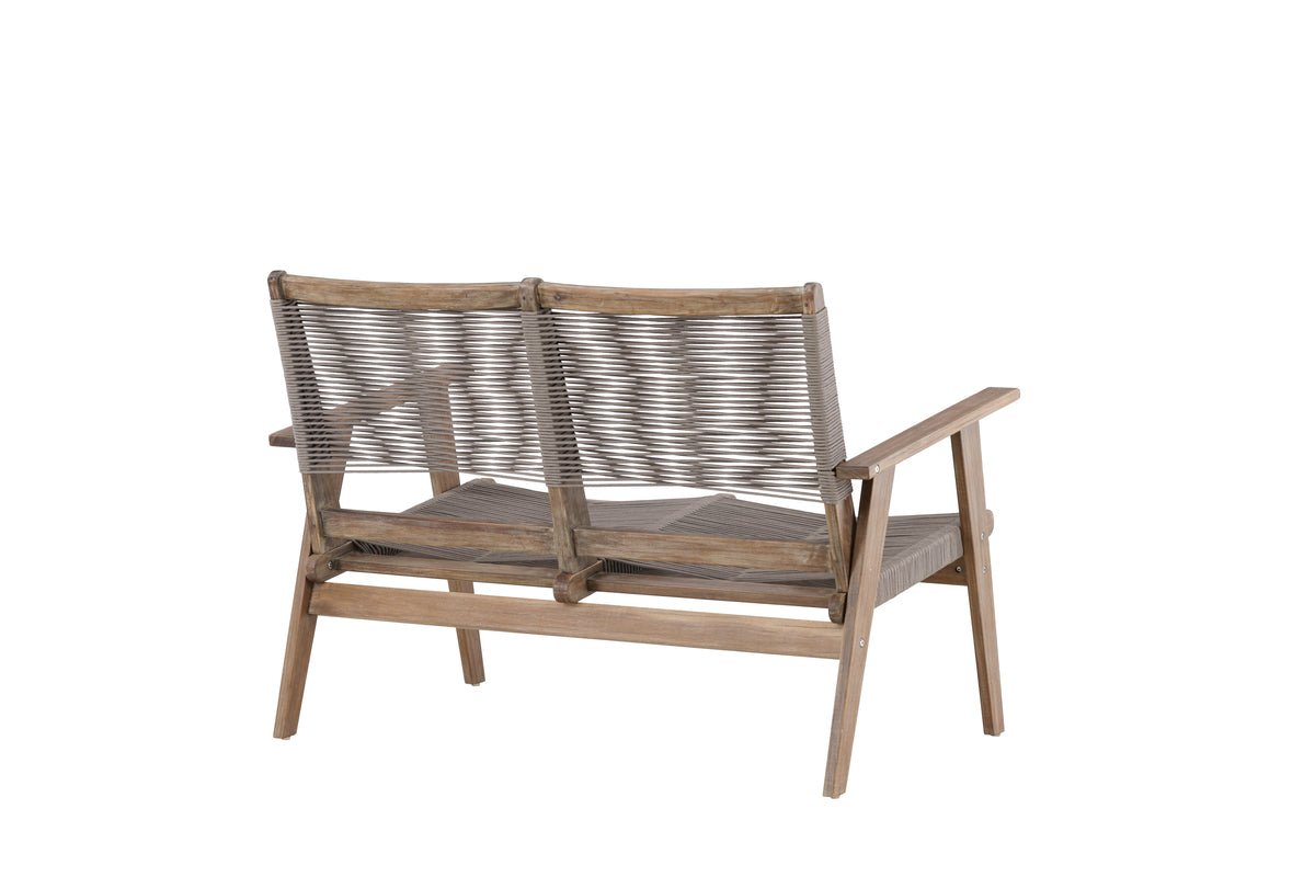 Garden Bench Sofie - made from brown acacia wood