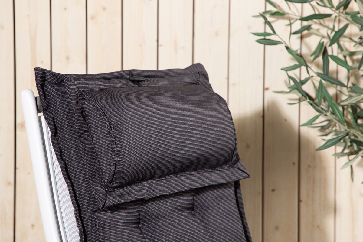 6er Set - Garten Stuhlkissen Siena aus Polyester in 4 Farben