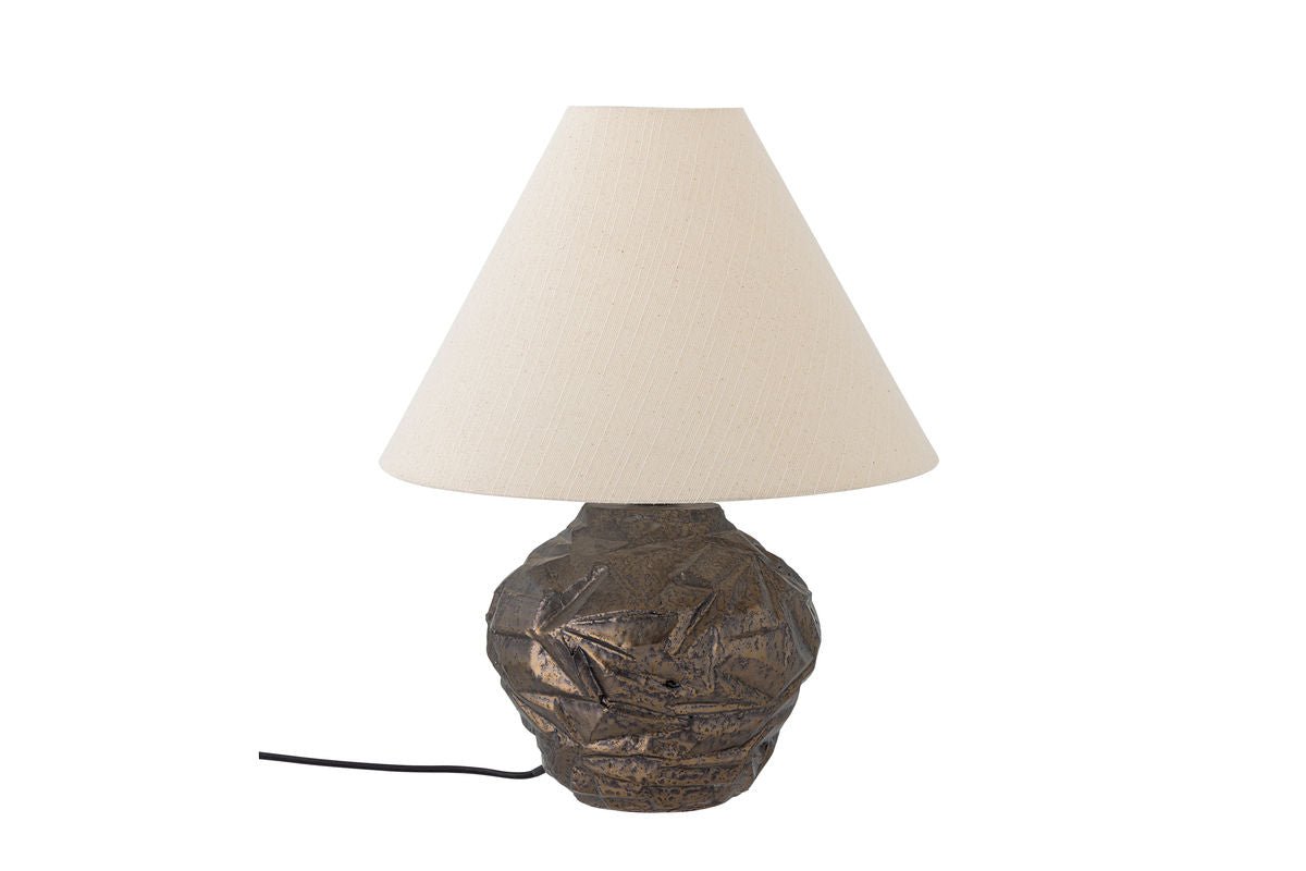 Table Lamp Falt - Brown Stoneware