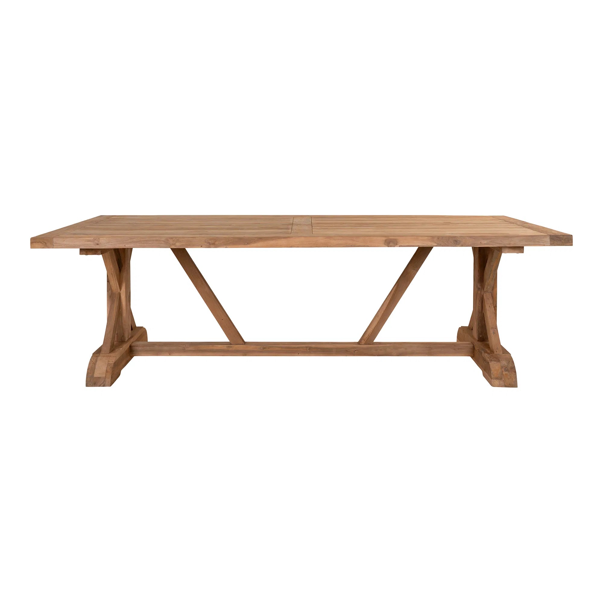 Garden Dining Table Goliath – Teak, 240 × 100 cm