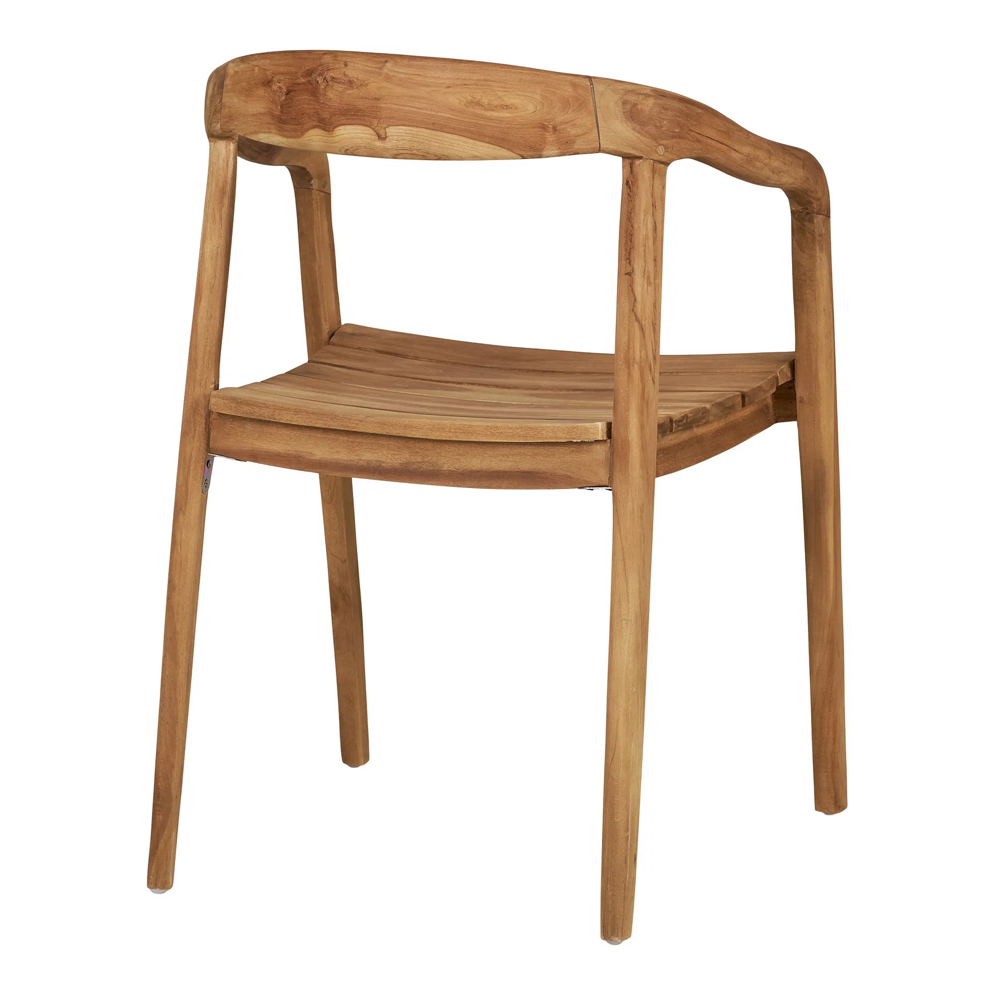 Set of 2 - Bali Garden Chair made of Teak Wood
