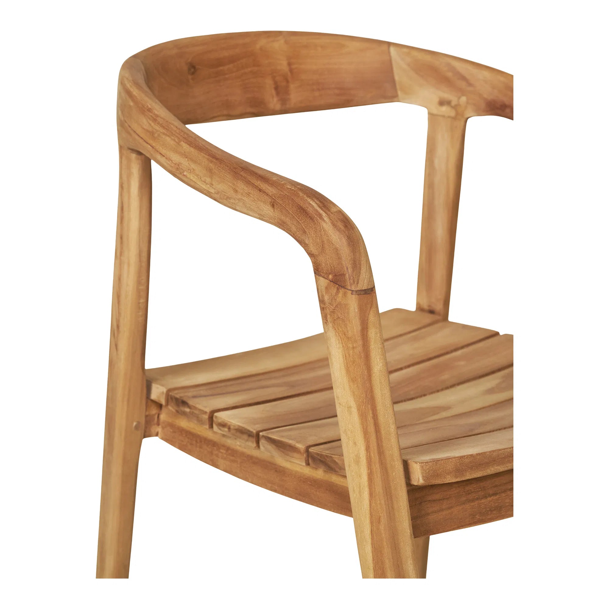 Set of 2 - Bali Garden Chair made of Teak Wood