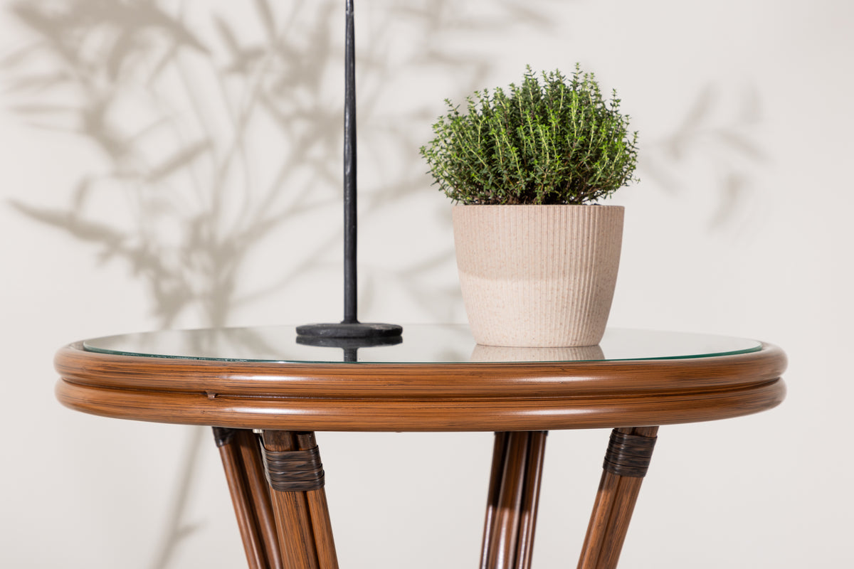 Coffee table Sarge - Ø60 in the color Brown