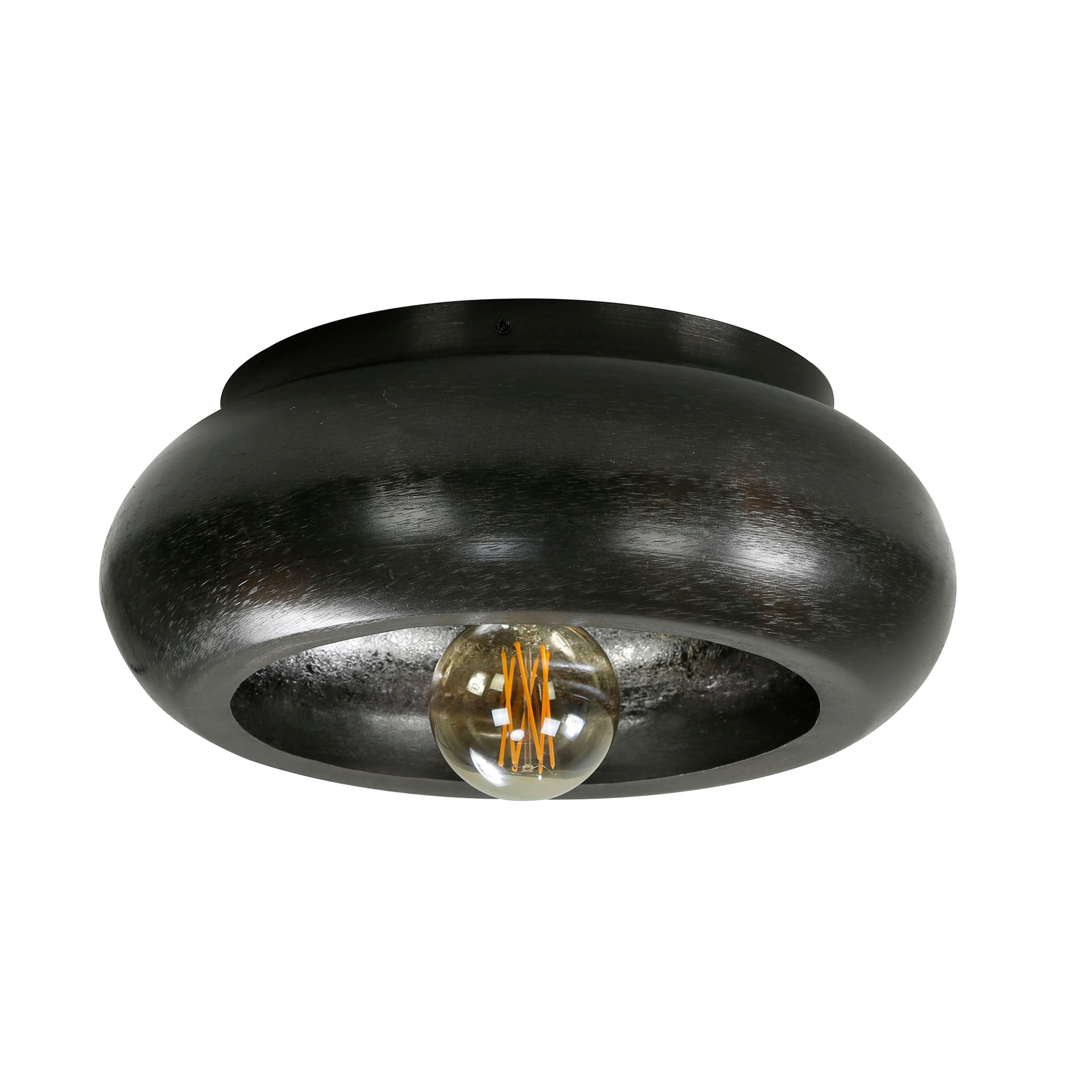 Ceiling light "Sky" – Metal lamp in black nickel