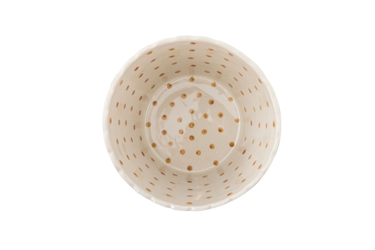 Bowl Cine – Hand-Painted Popcorn Bowl Made of Stoneware