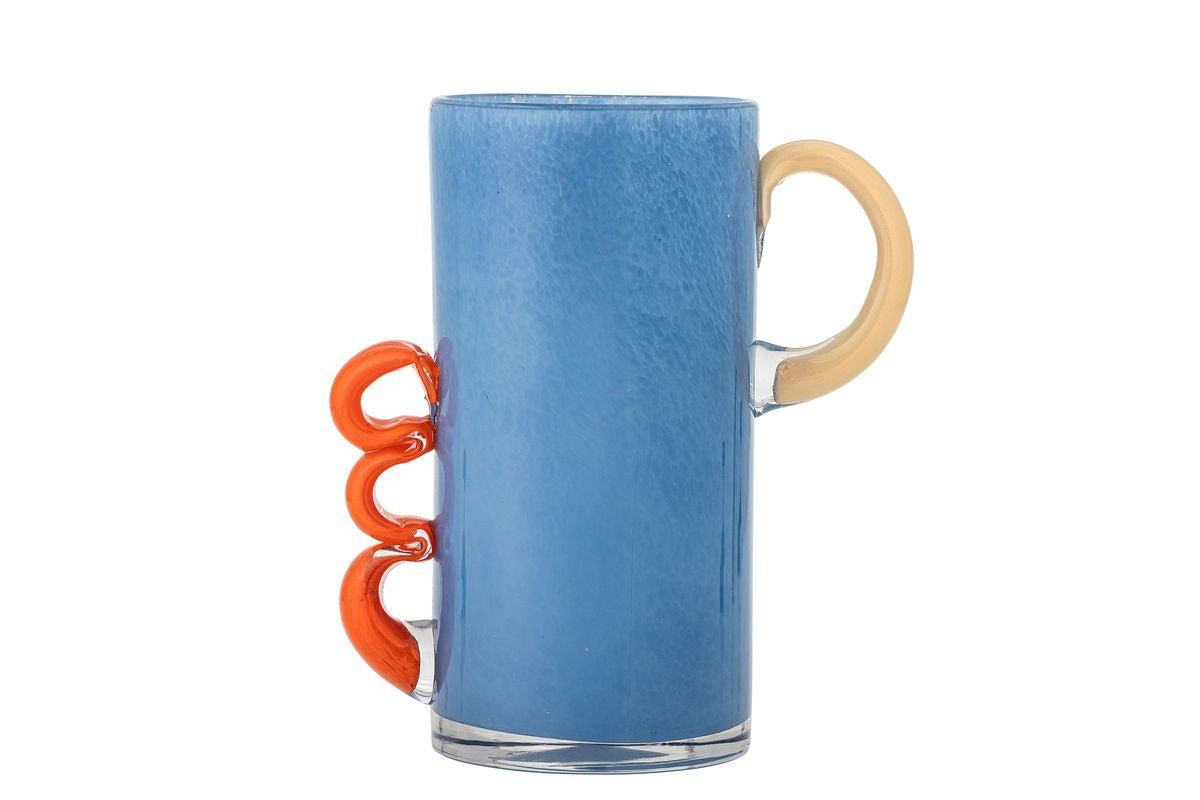 Vase "Alva" – Blue Glass