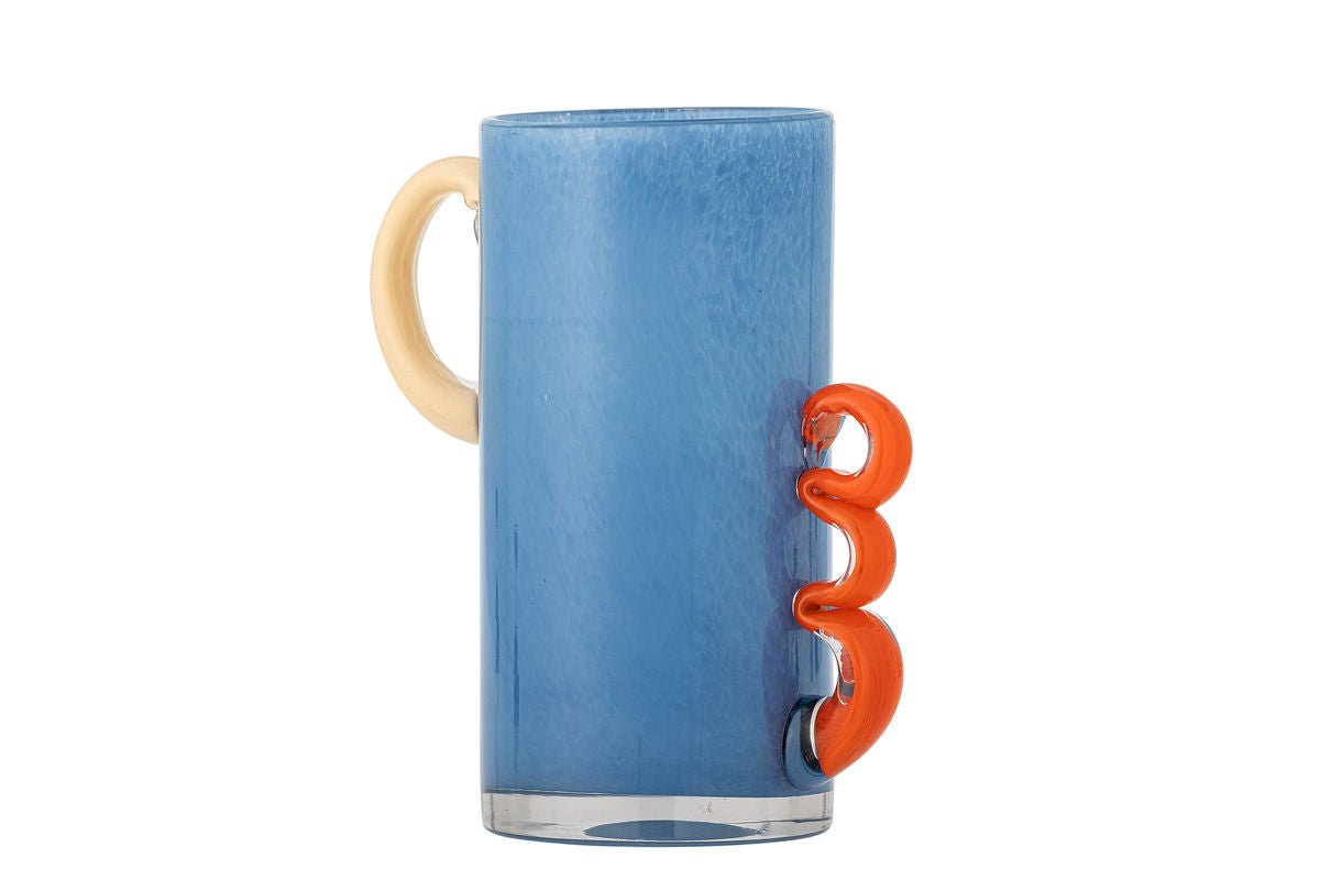 Vase "Alva" – Blue Glass