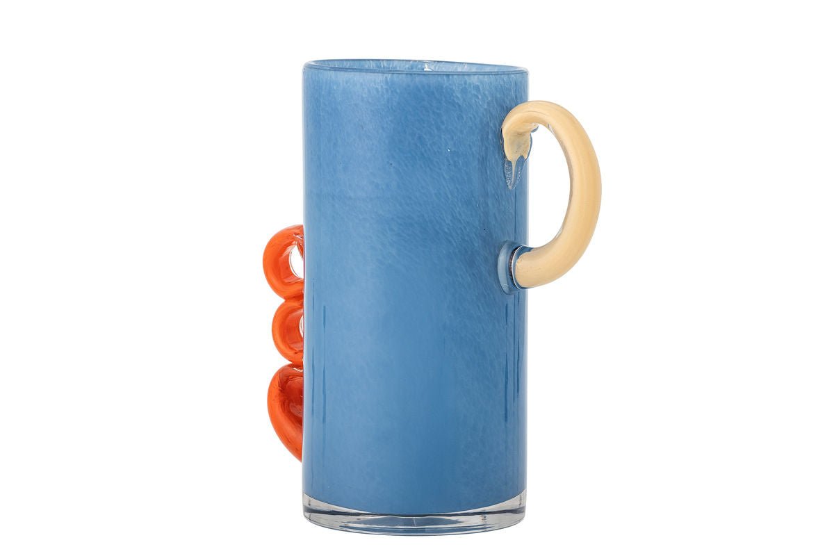 Vase "Alva" – Blue Glass