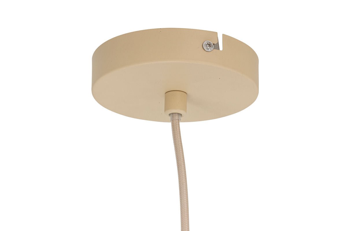 Pendant Lamp Pituq – Knitted Look in Soft Natural Tones