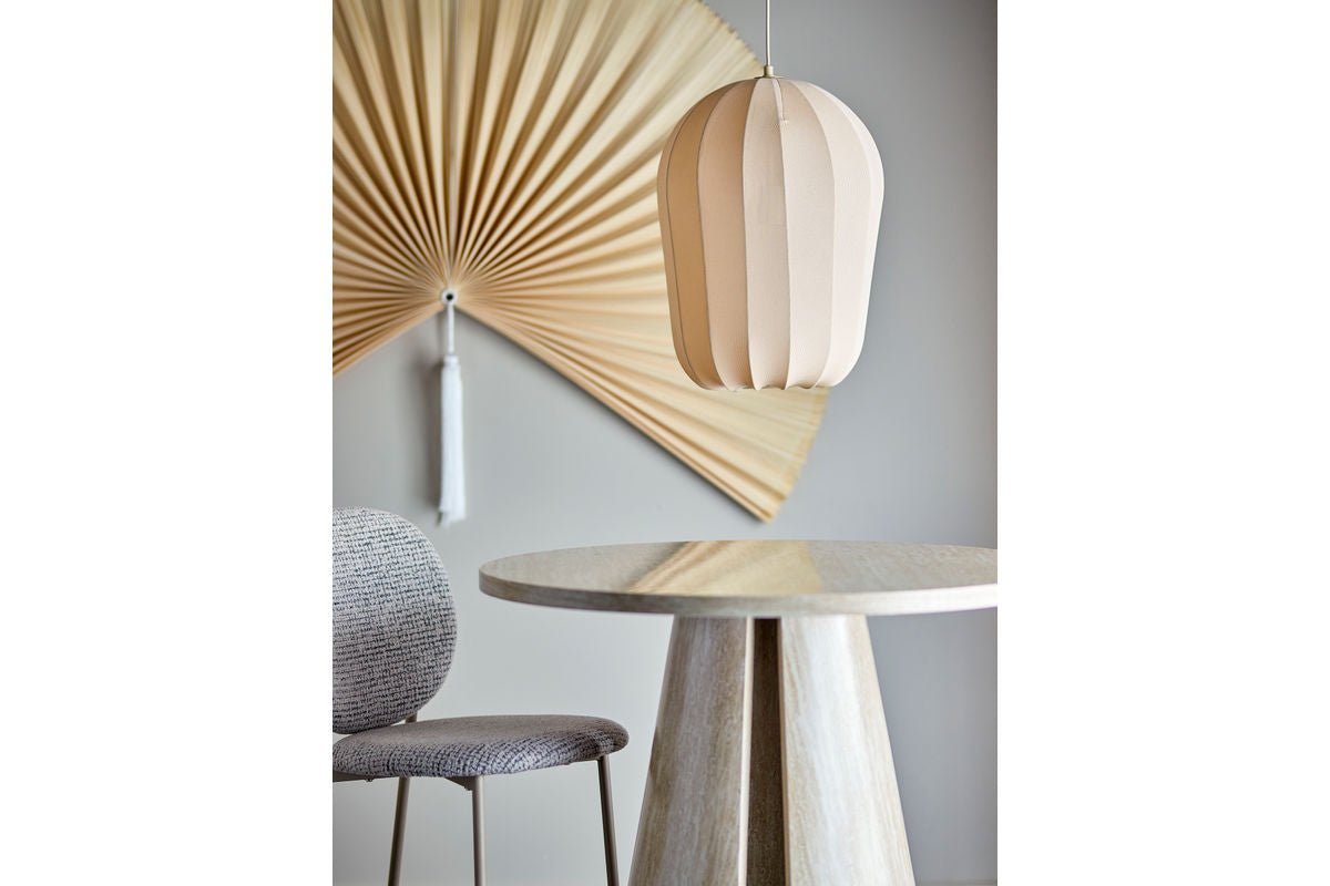 Pendant Lamp Pituq – Knitted Look in Soft Natural Tones