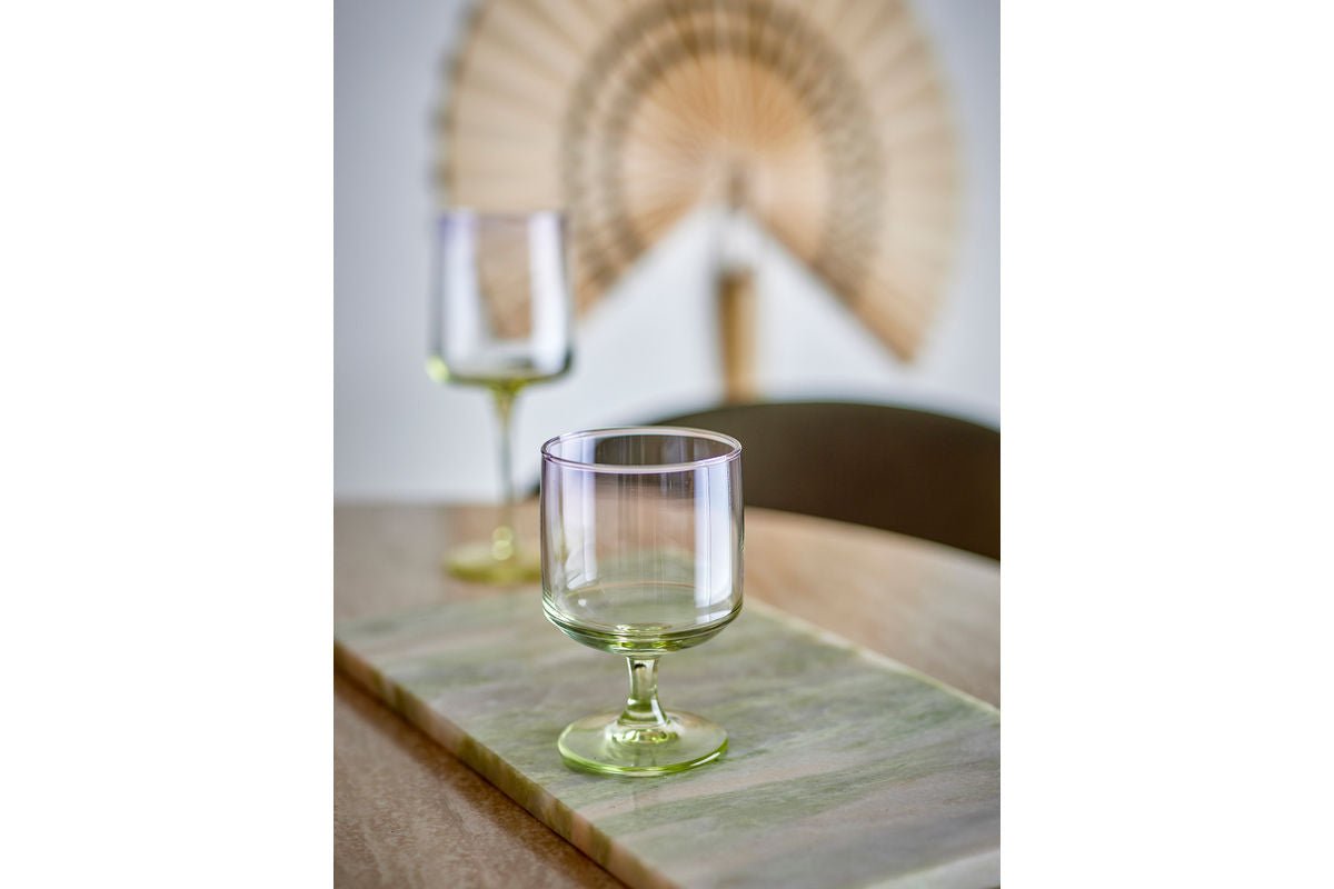 Trinkgläser Olivetree – mit sanft gerundeten Kelch in zartem Violett (6er-Set)