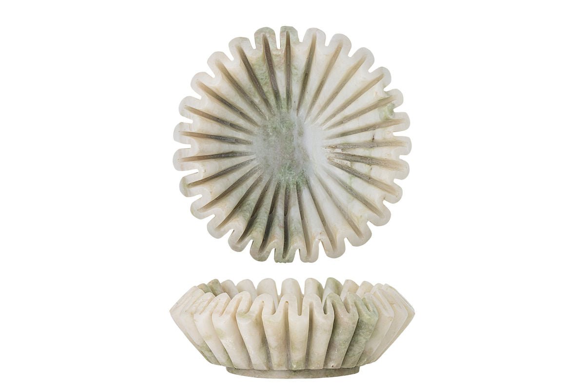 Bowl Emil – Sculptural Marble in Green