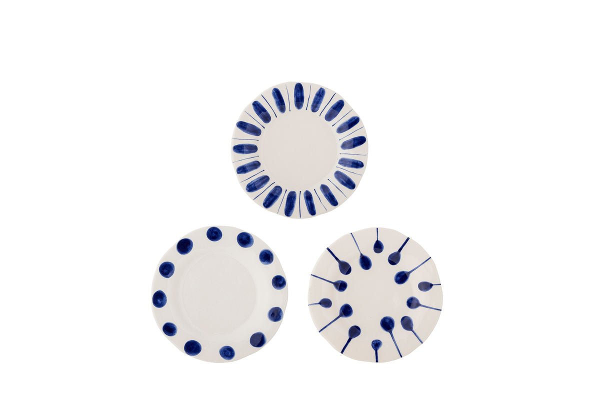 Elvara Plate - made of stoneware, set of 3