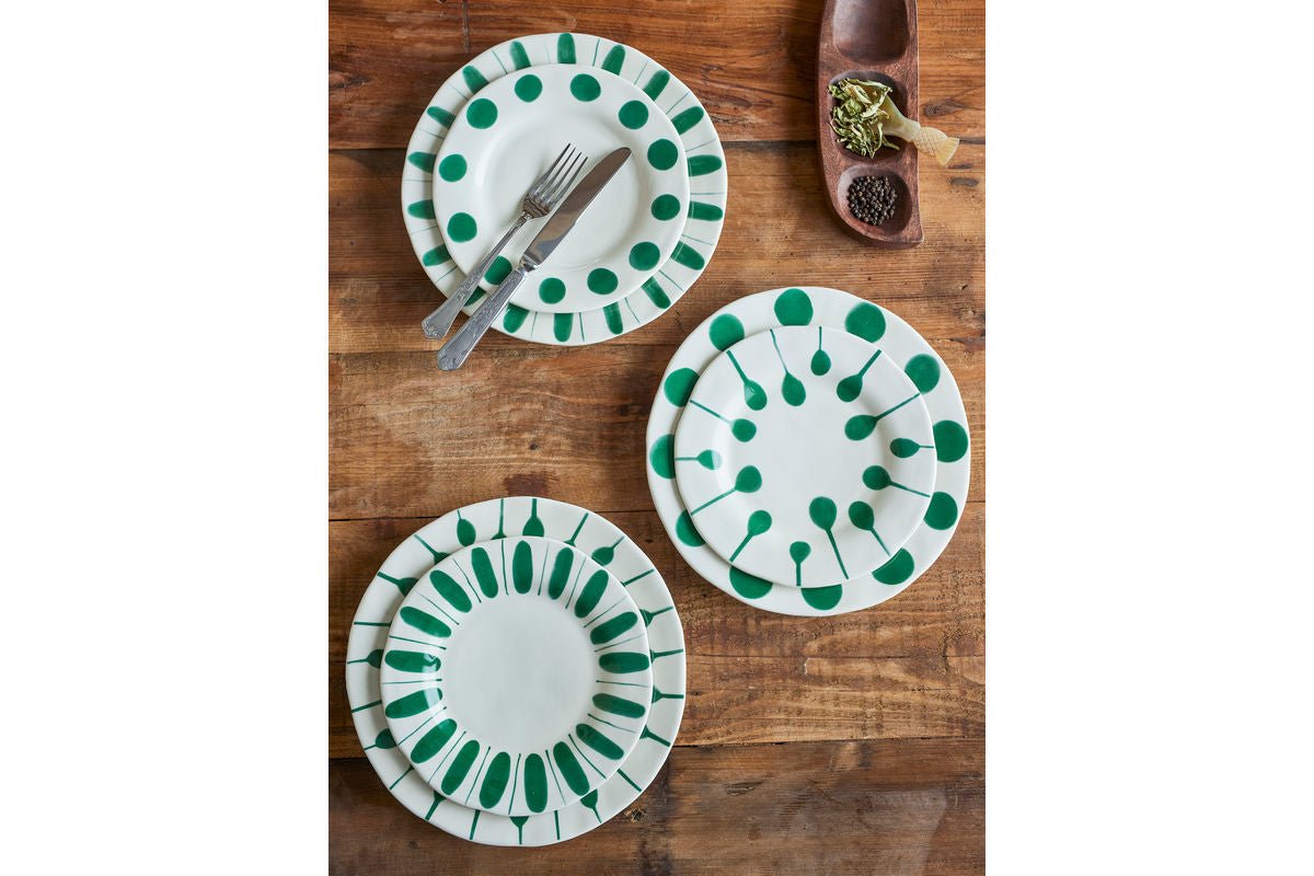 Teller Elvara - aus Steingut gefertigt 3er Set