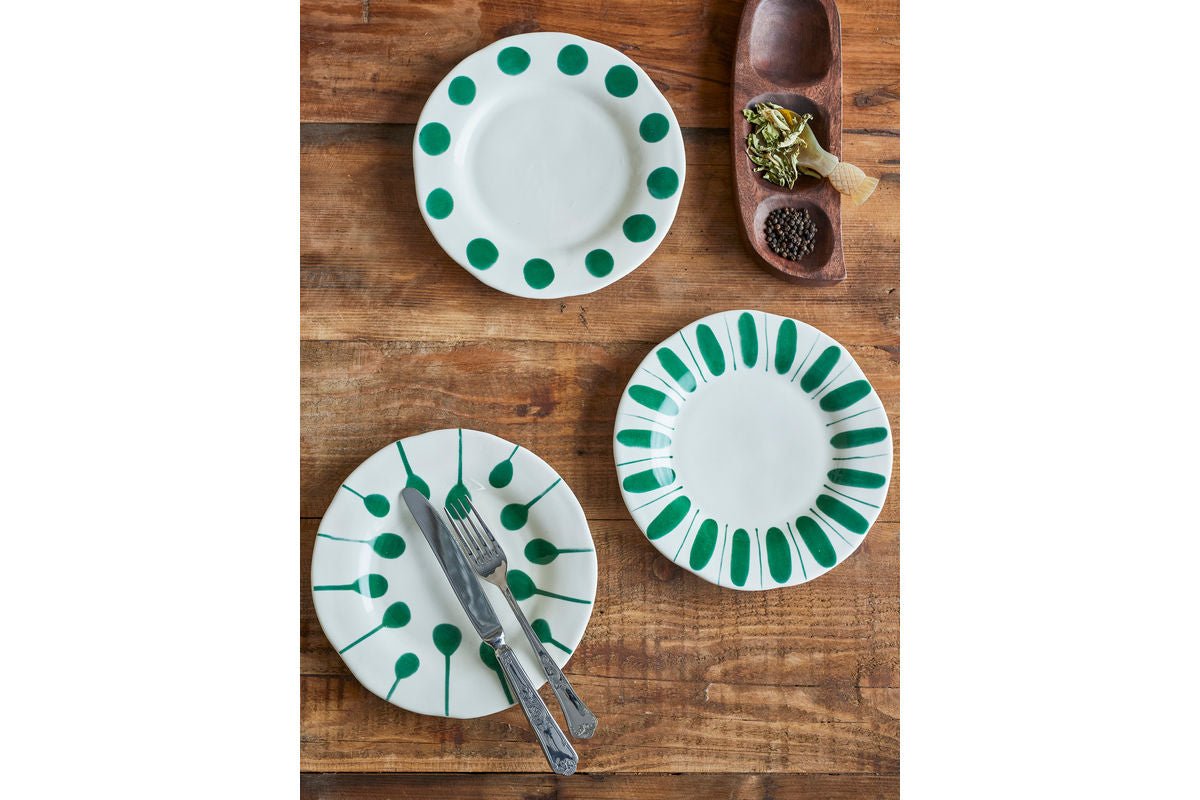 Teller Elvara - aus Steingut gefertigt 3er Set