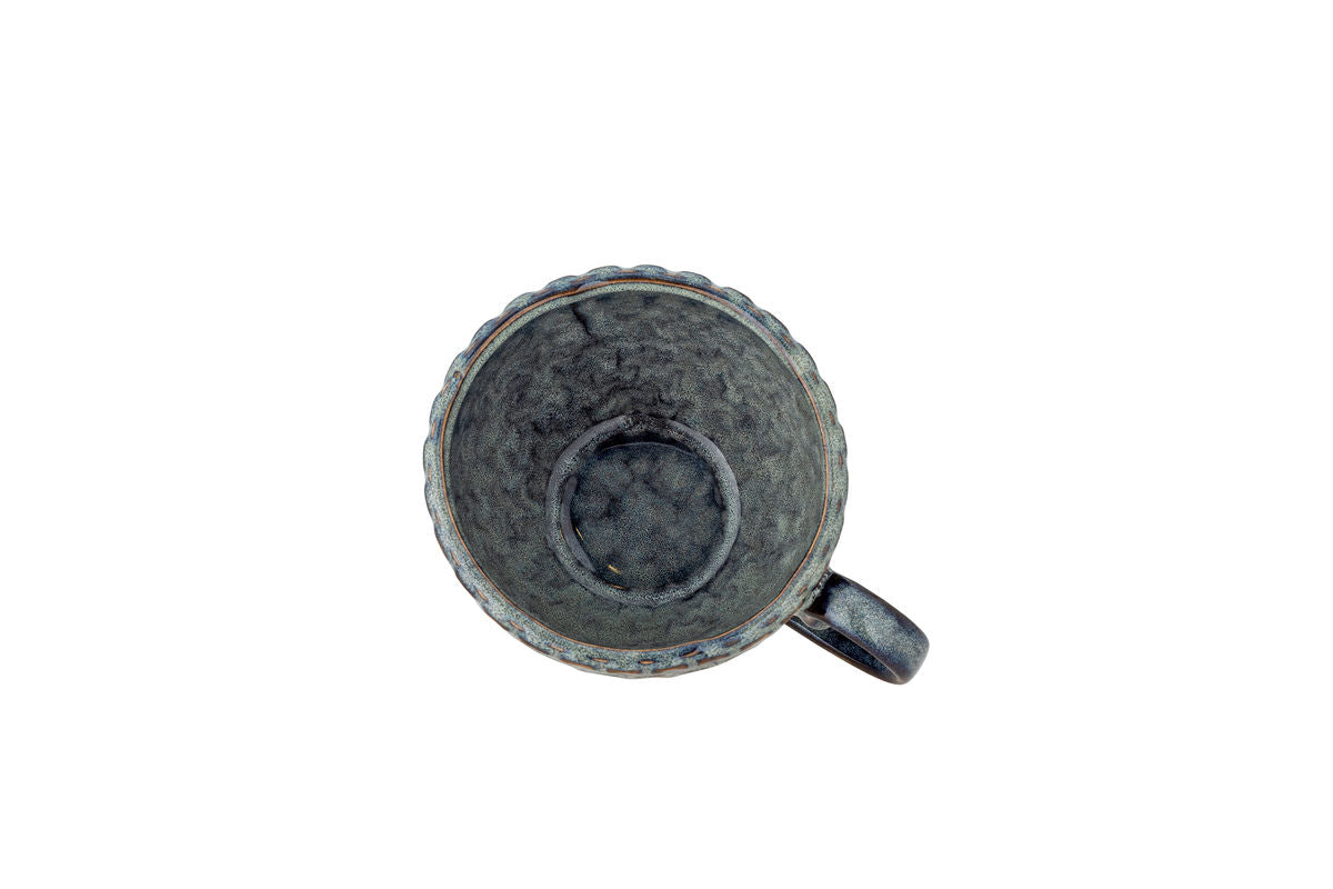 Lela Cup Set – Gray, made of Stoneware (Set of 4)