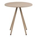 Garten Beistelltisch Mavlina -  aus Stahl in Taupe
