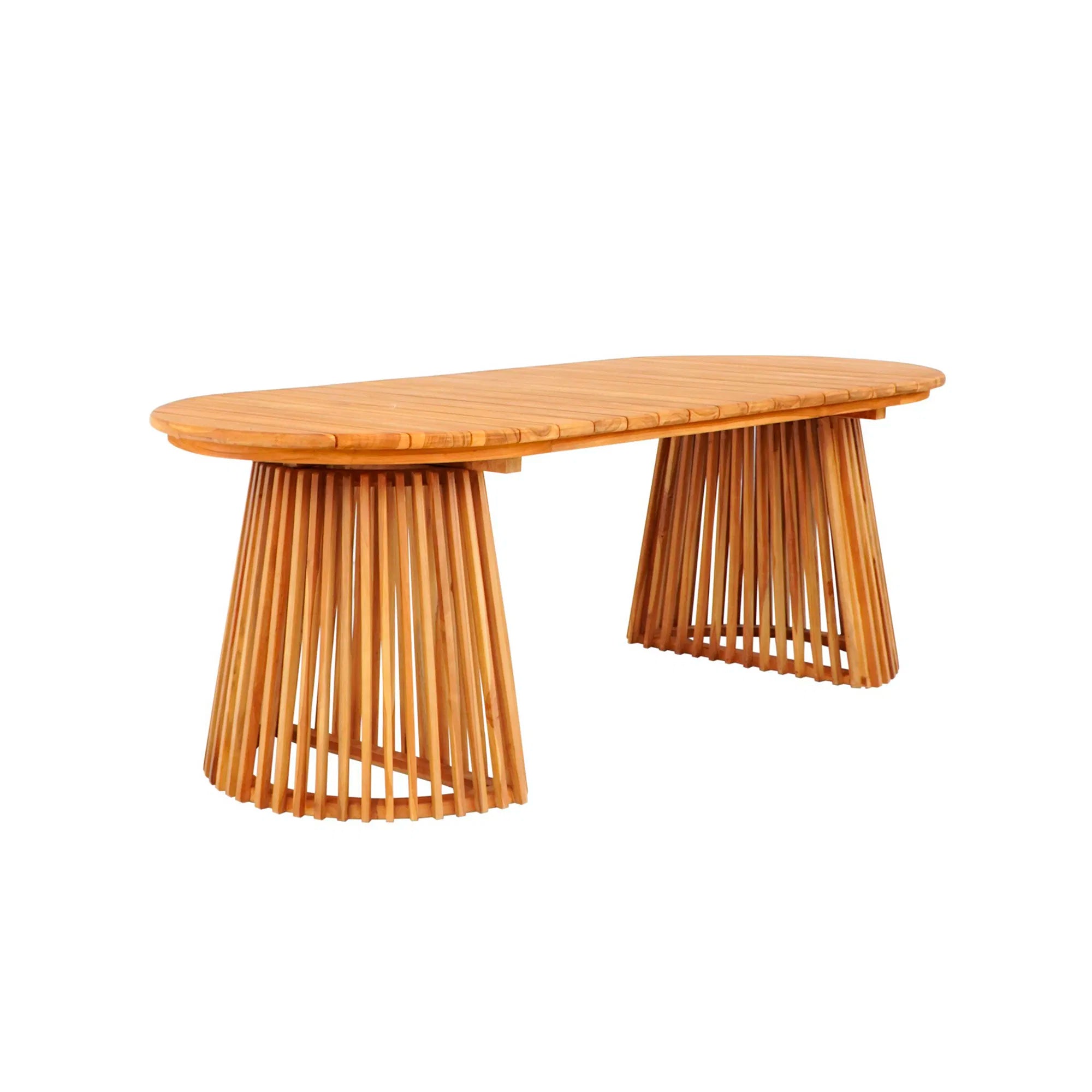 Garden Dining Table Orvessa - made of Teak Wood