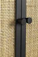 Wandregal Guuji – aus MDF in Schwarz