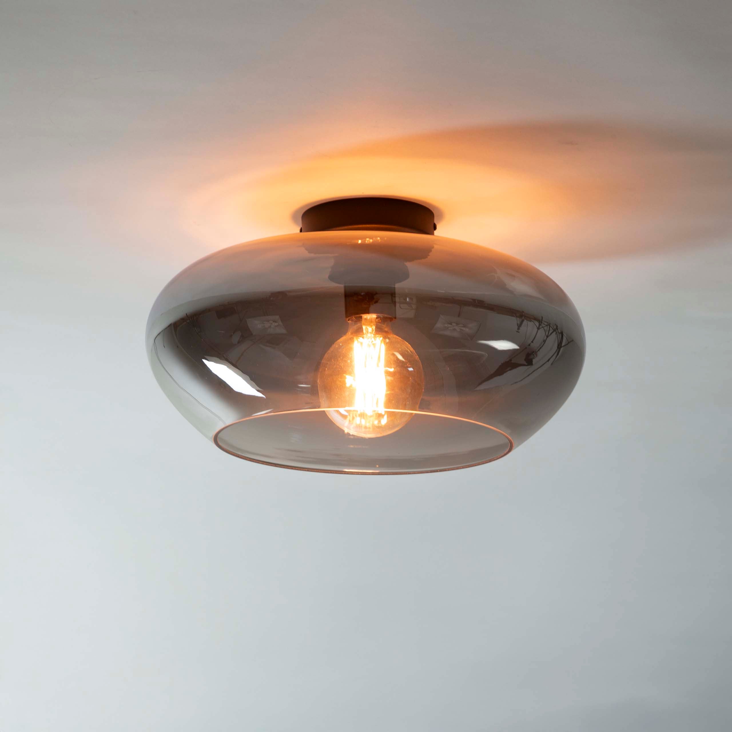 Ceiling light "Aurex" – made of glass in 3 versions