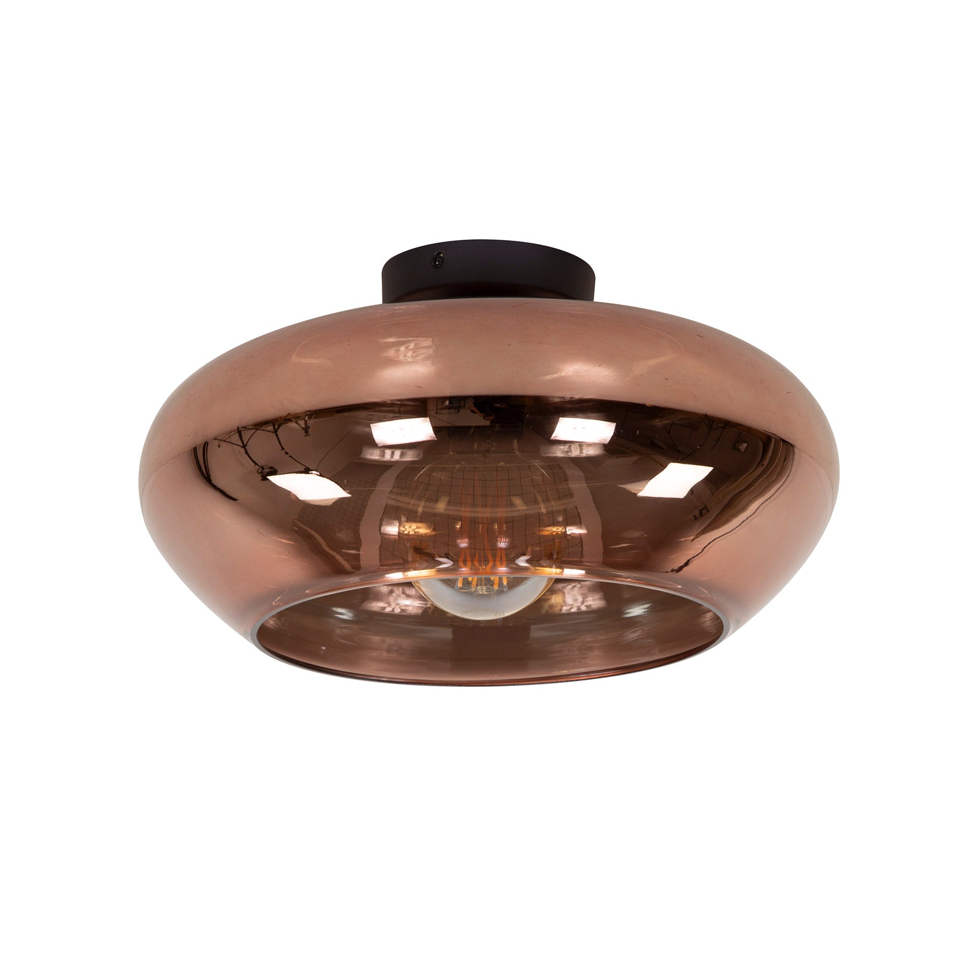 Ceiling light "Aurex" – made of glass in 3 versions