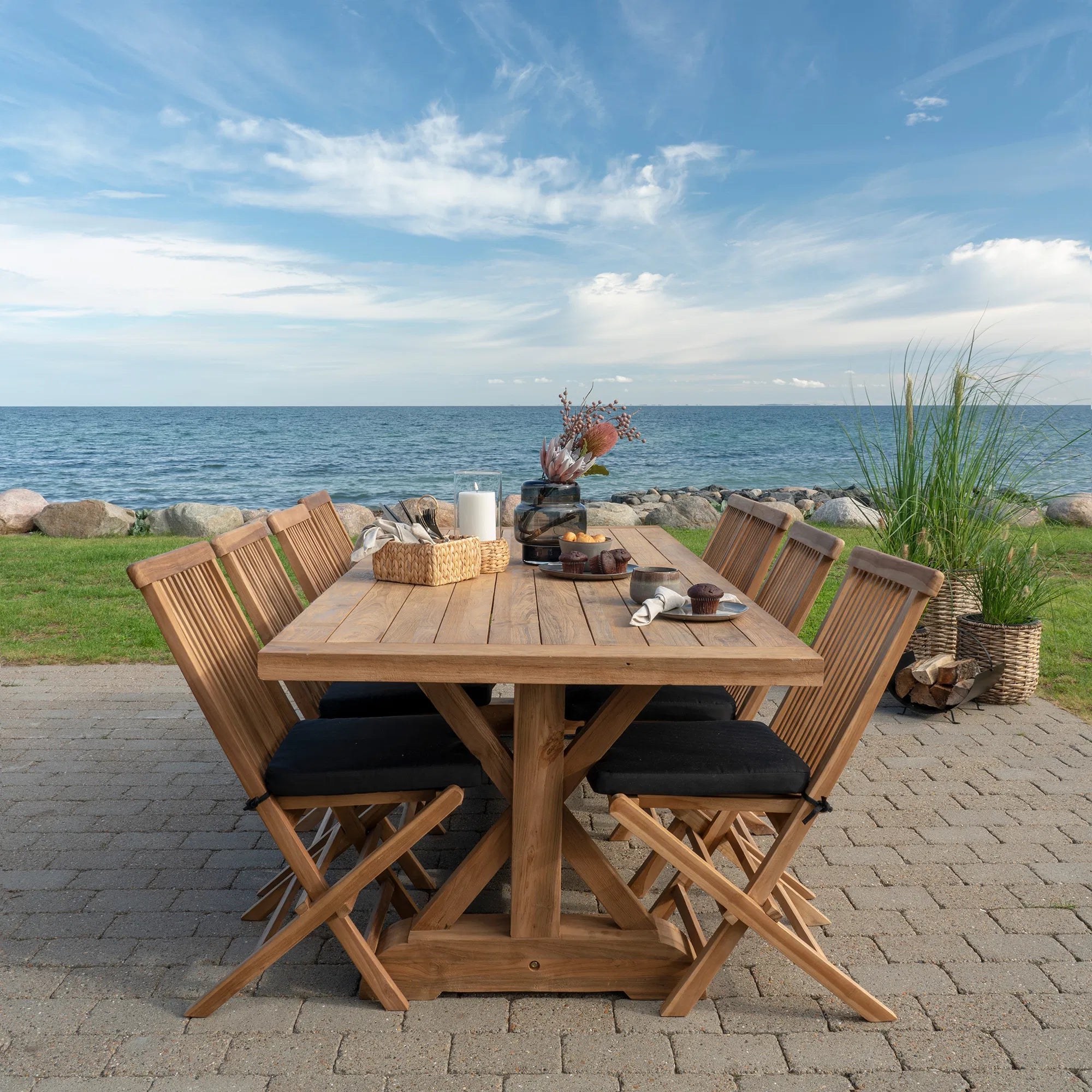 Tivoli Teakwood Garden Dining Set