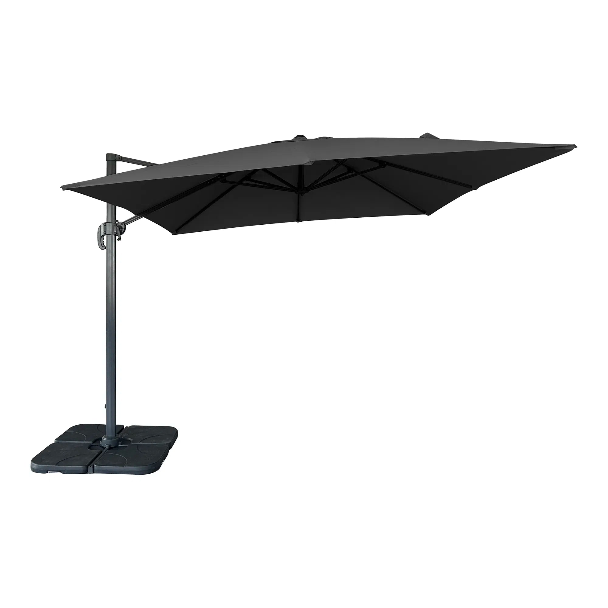 Garden Sunshade Solvien – in Black Square Shape
